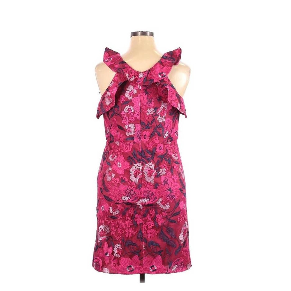H by Halston Bright Raspberry Dress NWT 4 - Picture 2 of 4